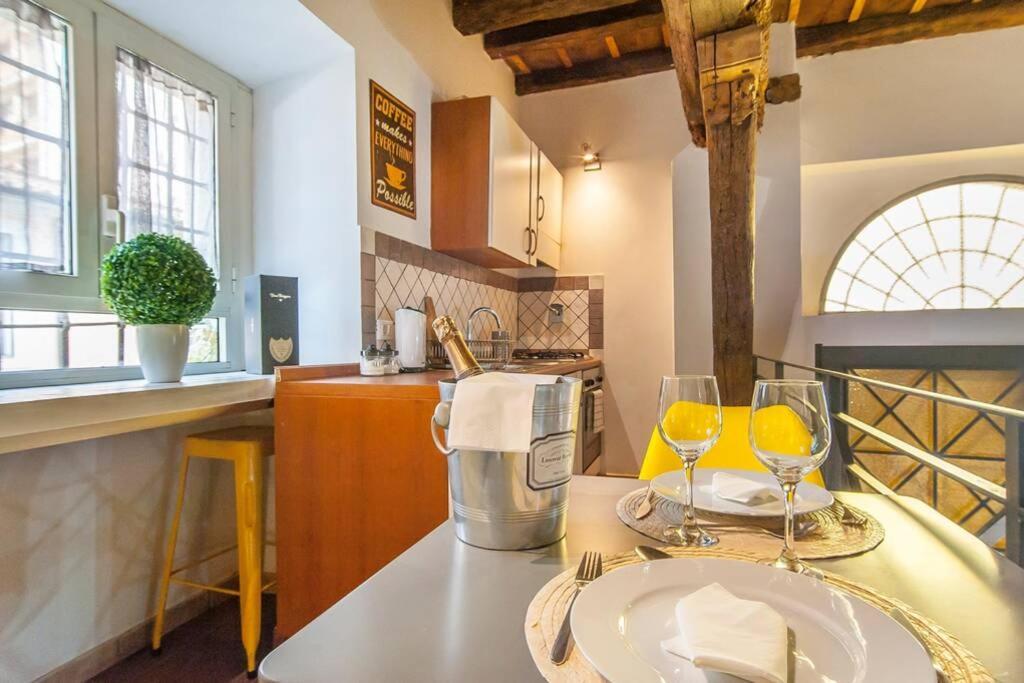 רומא L'Antico Borgo Di Trastevere מראה חיצוני תמונה